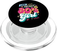 Like Totally An 80 Girl - Fiesta Retro Retro Vintage de los 80 PopSockets PopGrip para MagSafe