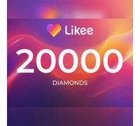 Likee - 20,000 Diamonds Direct Top-Up - GLOBAL