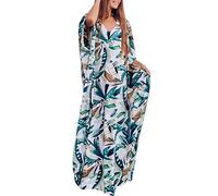 LikeJump Kimono Vestido Kaftan Maxi para Mujer Traje de Baño de Playa