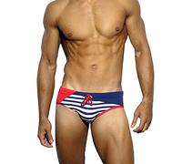 LikeJump Traje de baño de Talle bajo para Hombre, Pantalones Cortos de Surf, Traje de baño