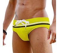 LikeJump Traje de baño de Talle bajo para Hombre, Pantalones Cortos de Surf, Traje de baño