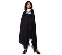 likemary Bufanda Mujer Invierno - Pashmina Mantón de Lana Merina - Chal Fular Extra Grande - Tejida a Mano - Regalo para Mujer Comercio Justo