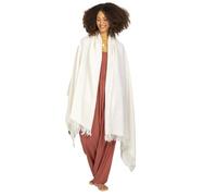 likemary Bufanda Mujer Invierno - Pashmina Mantón de Lana Merina - Chal Fular Extra Grande - Tejida a Mano - Regalo para Mujer Comercio Justo