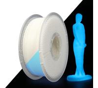 Likesilk Filamento PLA F de 1.75 mm, filamento PLA de impresión 3D de 1.75 mm, precisión dimensional +/- 0.02 mm, carrete de 2.2 libras, color azul brillante