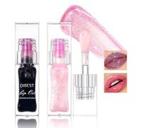 Likesing 2 Piezas Pintalabios Magico Labial Cambia Color PH Negro Permanente Purpurina Labiales Larga Duracion Labial Lip Tint Gloss Stain Brillo Tinta Barra Labios Tinte Labios Lipstick Mujer Regalo
