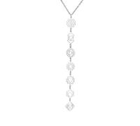 LIKGREAT Collar 7 Chakras para Mujer Acero Inoxidable Collar Colgante Chakra Sanación Espiritual Joyería Yoga Meditación para el Día de la Madre (1-Plata)