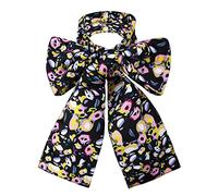 LIKUNGOU Wonderland The Hatter Pajarita con Estampado Pajarita Grande Colorida para Disfraces Fiestas de Té, Pascua, Unisex