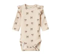Lil' atelier baby Nbfgavo EKO LS Slim Body Lil Noos para Mujer, Silver Peony, Numeric_86