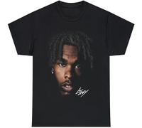 Lil Baby T-Shirt Rap tee Concert Merch Harder Than Ever Gunna Hip Hop Graphic Black XXL