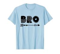 Lil Bro, Little Bro, Best Brother Ever Novelty Graphic Cool Camiseta, Hombre, Azul Bebé, XL