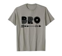 Lil Bro, Little Bro, Best Brother Ever Novelty Graphic Cool Camiseta, Hombre, Pizarra, XXL