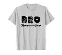 Lil Bro, Little Bro, Best Brother Ever Novelty Graphic Cool Camiseta, Hombre, Plata, L