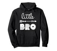 Lil Bro, Little Bro, Best Brother Ever Novelty Graphic Cool Sudadera con Capucha
