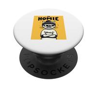 Lil Homie Lindo Gato Cholo Chicano Art West Coast Hip Hop Prem PopSockets PopGrip Adhesivo