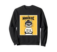 Lil Homie Lindo Gato Cholo Chicano Art West Coast Hip Hop Prem Sudadera
