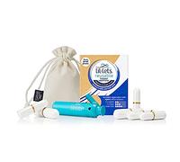 Lil-Lets Aplicador de tampón reutilizable se vende con 6 tampones orgánicos Lil-Lets