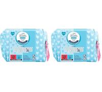 Lil-Lets Paquete de iniciación para adolescentes, que contiene almohadillas para adolescentes, protectores de bragas y tampones sin aplicador Lil-Lets (Paquete de 2)