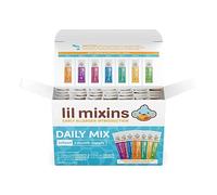 Lil Mixins Introducción temprana de alérgenos, mezclas, mezcla diaria | maní, huevo, anacardo, nuez, almendra, soja, mezclas de sésamo para niños de 4 a 12 meses, suministro de 1 mes