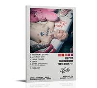 Lil Peep Come Over When You're Sober, Pt. 1 Álbum de Música, Póster Decorativo Pintura Lienzo Arte de Pared Sala de Estar Póster Dormitorio Pintura, Arte de Pared Impresión de Imagen Moderna
