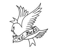 Lil Peep Crybaby (Vinyl) 12" Album Coloured Vinyl (Limited Edition)