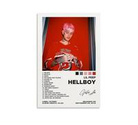 Lil Peep HellboyArt - Lienzo impreso de pinturas al óleo, reproducción moderna en lienzo, ilustraciones abstractas de paisaje impreso en lienzo, arte de pared para decoración del hogar y la oficina