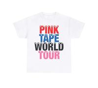 Lil Uzi Vert Pink Tape World Tour Merch T-Shirts White XL