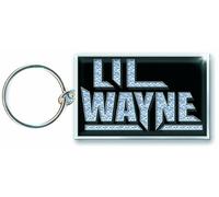 Lil Wayne - Lil Wayne Name Logo Image Picture Rapper Rhinestone Keychain Keyring Official