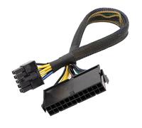 lila-ree - Adaptador de corriente principal ATX PSU de 24 pines a 10 pines para PC y servidores IBM Lenovo de 30 cm