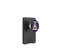 Lilac Floral Gnome Dad For Garden Mom Id Rather Be Gardening PopSockets PopWallet para MagSafe