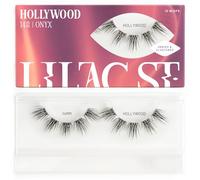 Lilac St - Hollywood Glamorous - Pestañas postizas (14 mm) - Volumen dinámico y aleteado - Extensiones de pestañas postizas - Ligeras y realistas - Dura 10 días - Fundada para mujeres - 10 pestañas