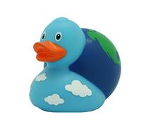 Lilalu Quietscheente Pato Mundo, Pato de Goma, Patos de Goma, Pato de Goma, Pato de Goma, Figura de Juguete, Juguetes de baño de Caucho, 2010