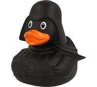 LILALU SHARE HAPPINESS Pato de baño para niños y Adultos - Pato chirriante - Black Star Pato