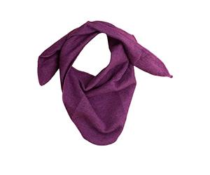 Lilano, Pañuelo triangular para bebé, 70% lana (kbT), 30% seda, 210 g/m², frutas del bosque, Talla única