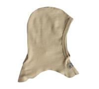 Lilano, Pasamontañas para niños/bebés, 70% lana (kbT), 30% seda, 210 g/m², arena, 2-4 años
