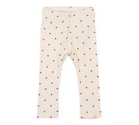 Lil'Atelier Leggings 'NBFGAGO' rojo oscuro / blanco 68 rojo oscuro / blanco