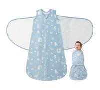 LILBESTIE Saco de Dormir para Bebé 1.0 tog, 3 en 1 Ajustable Swaddle Bebe 0-6 Meses
