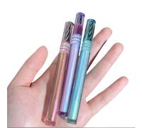 Lilbitty Juego de 3 sombras de ojos metálicas, sombras de ojos camaleón con brillo brillante, vegano y libre de crueldad, de larga duración para un maquillaje 3D único