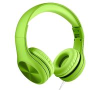 LilGadgets Connect+ Pro Auriculares para niños para la Escuela: diseñados Pensando en la Comodidad de los niños, Auriculares Plegables sobre la Oreja con micrófono en línea, Auriculares con Cable