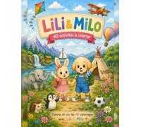 LILI & MILO: 40 activités à colorier