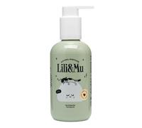 Lili&Mu Champú para Bebé y Gel de Ducha 200 ml - Desde el 1er Día, Dermatológicamente Probado - Alantoína, Aceite de Jojoba, Caléndula, Aloe Vera - Espuma de Baño, Cosmética Natural
