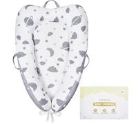 Lilian&Gema - Tumbona para bebé recién nacido de 0 a 24 meses, nido de bebé suave y lavable con funda, tumbona para recién nacido para el hogar y viajes, regalos para bebés