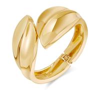 LILIE&WHITE Brazalete Dorado Mujer, Diseño Moderno y Elegante, Hecho a Mano, No Alérgico, Regalo para Cualquier Ocasión Especial