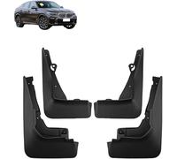 LiLiHeng Guardabarros para BMW X6 M Sport G06 2020-2024 Faldillas Antibarro de Coche Impermeable Antisalpicaduras Accesorios Rueda Delantera Trasera 4 Piezas