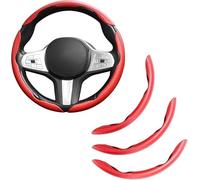 LiLiHeng Volante Coche para Seat MII Electric Ibiza Leon Arona Ateca Tarraco Cubre Antideslizante Transpirable Funda Protectora del de Elegante y Durable,D