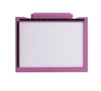 Lilihuimaoyi Tablero de Dibujo Tableta de Escritura Tableta de Dibujo Tableta Electrónica con Luz LED Regulable y Escala Adecuado para Niños Regalos Viajes, Rosado