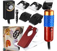 liliiy Recortadora De Alfombras con Guía De Corte, Cizalla Eléctrica para Tufting, Bajo Nivel De Ruido, Cortadora De Alfombras para Esculpir Alfombras De Pelo Cortado