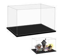 LILIKAKA Vitrina para Lego 21351 Disney de Tim Burton's The Nightmare Before Christmas, 55 x 35 x 35 cm, protege tus coleccionables del polvo con una vitrina transparente