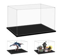 LILIKAKA Vitrina para Lego 21351 Disney Tim Burton's The Nightmare Before Christmas o 76325 Avengers: Age of Ultron Quinjet, 55 x 35 x 35 cm.