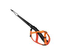 Lilinzhi Arnés de trineo resistente al desgarro con acolchado y correa reflectante ajustable para perros grandes, equipo de trineo para perros