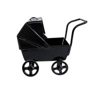 Lilinzhi Casas De Muñecas Educativas Miniaturas Cochecito Bebé Juguete Juego Imaginación Modelo Realista Modelos Cuna Guardería Cuna En Miniatura Tamaño Pequeño para Casas Muñecas